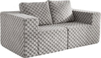 Modular Sectional Sofa 2 Seater Loveseat Modular Couch - Image 9