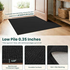 KOZYFLY Black 2.5'x18' Runners Rugs - Image 4