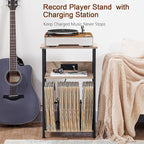AMHANCIBLE Record Player Stand - Image 2