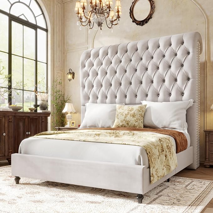 Jocisland Queen Size Bed Frame by Jocisland