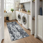 RELEANY Washable Runner 3'x6' Abstract Area Rug - Image 2
