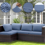Outdoor Cushion Covers Set, Replacement - Image 4