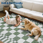 GarveeHome 2x10 Checkered Kitchen Runner Rug - Image 9