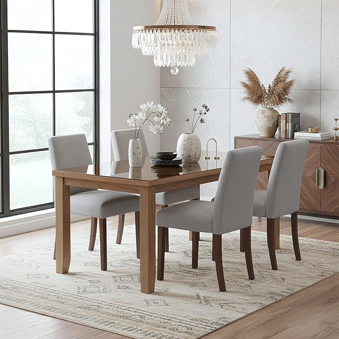Dining Chairs Set of 4, Modern Dining Room Chairs - Image 6