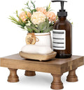 EOSAHR Farmhouse Wooden Riser for Display : Decorative Pedestal Stand for by EOSAHR