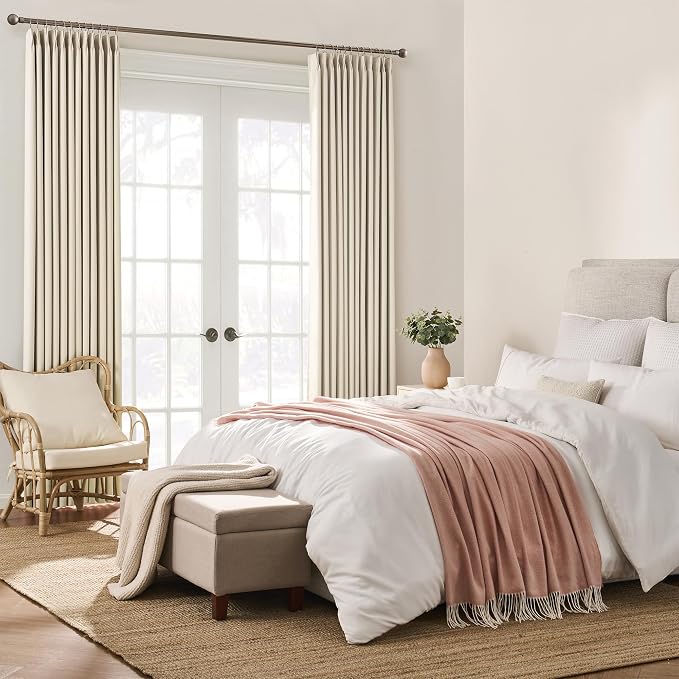 Pleated Blackout Curtains 95 inch Length - Image 4