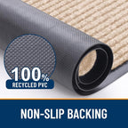 OLANLY Front Door Mat 33x21, Waterproof Heavy-Duty Indoor Outdoor Doormat | - Image 3