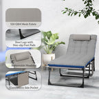 Outsunny Chaise Lounge Chair Outdoor Set of 2, 5-Position Adjustable Outdoor - Image 7