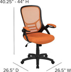 Flash Furniture Porter Mesh High Back Ergonomic Swivel Office Chair - Image 3