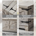 Joaxswe Farmhouse Coffee Table - Image 5