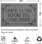 Doormat Home Decor Funny Doormat Check Ya Vibe Before You Come Inside This - Image 3