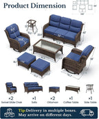 HILLGA 7-Piece Luxury Patio Furniture Set - Image 2