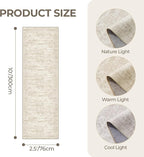 2'6 x 10' Runner Rug Non Slip, Washable Kitchen Rugs, Living Room, Long Rug - Image 2