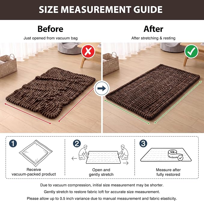 Fixwal Waterproof Flannel Dog Couch Cover, 27.6" x 27.6", Dark Brown | - Image 8