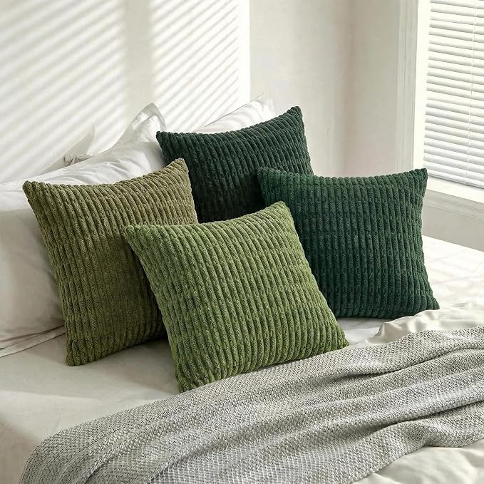 Fancy Homi 4 Packs Decorative Throw Pillow Covers - Image 8
