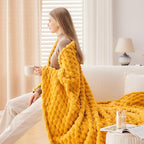 NEWCOSPLAY Fleece Clouds Cozy Throw Blanket - Image 4