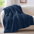 BEDELITE Ribbed Twin Blanket for Couch & Bed, Warm Yet Lightweight, Ribbed by BEDELITE