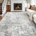 RELEANY Washable 6'x8' Abstract Area Rug - Image 4