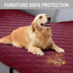Genina L Shape Couch Cover, Sectional Couch Chaise Covers, Waterproof Washable - Image 6