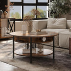 FABATO Round Lift Top Coffee Table - Image 4