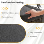 Outdoor Patio Furniture Set, 6 Pieces Outdoor Conversation Sets - Image 5