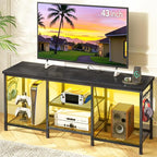 YGEOMER Black Entertainment Stand by YGEOMER