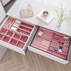 Coral Pink Velvet Drawer Liner Contact Paper - Image 5