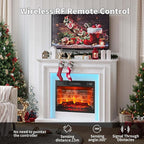 44" LED Lights Electric Fireplace - Image 4