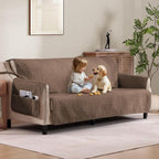 Quilted Grand Sofa Covers for 4 Cushion Couch, Couch Cover for Grand Sofa by Pamhaven