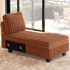 Belffin Modular Sectional Storage Chaise Module by Belffin