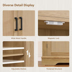 usikey 61” Large Buffet Cabinet - Image 7
