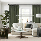 Topfinel 54 Inches Long Linen Curtains - Image 8