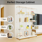 LFT HUIMEI2Y Glass Display Cabinet 12 Shelves - Image 6