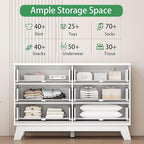 Fluted Dresser for Bedroom - Image 3