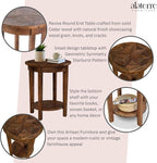 Alaterre Furniture Revive 20 Inch Round End Table - Image 4