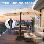 SUPERJARE 13FT Outdoor Patio Umbrella - Image 6