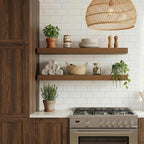 Dreamland 36 inch Floating Shelves, Rustic Wood Floating Wall Shelf - Image 2