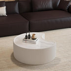 Modern Nesting Coffee Table Set of 2, Creative Moon Coffee and End Table Set - Image 4