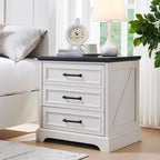 ACCOHOHO Farmhouse Nightstand by ACCOHOHO
