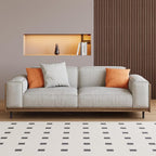 64.56" Mid-Century Modern 2-Seater Fabric Sofa Couch - Image 3