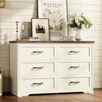 AODK Farmhouse 6 Drawer Dresser by AODK