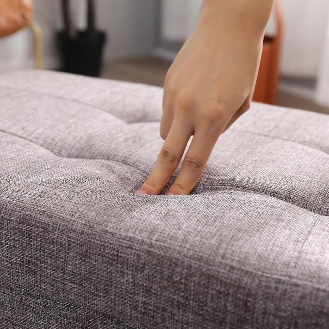 45.3 Inches Ottoman Bench With 166L Storage Space - Image 7