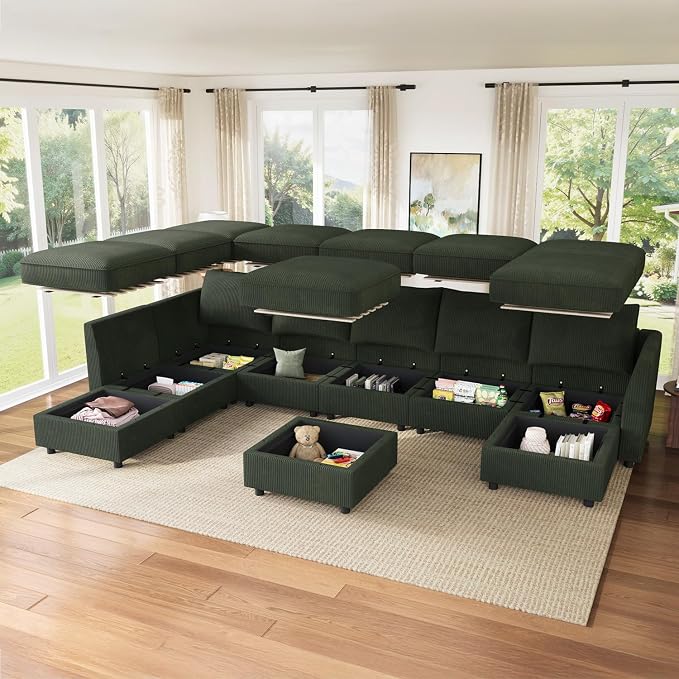 HONBAY Modular Sectional Sofa - Image 9