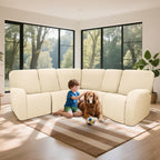 100% Waterproof Sectional Recliner Couch Covers - Image 2