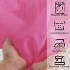 Hot Pink Sheer Curtains 84 Inches Long - Image 5