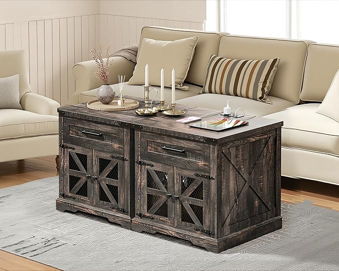 RALGEND Farmhouse End Table - Image 3
