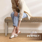 Solid Wood Acacia Indoor Bench - Image 6