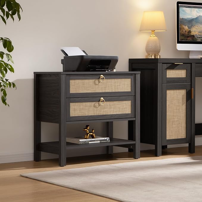 SICOTAS Night Stands Set of 2 for Bedroom, Large Bedside Tables - Image 8