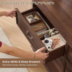 Joaxswe Farmhouse 6 Drawers Dresser - Image 5