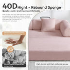 Compression Sofa, Cloud Sectional Sofa, Sofa Bed, Boneless Modular Sectional - Image 7